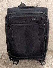 Samsonite 23” Carry on Black Zip Wash Rolling Handle Travel Luggage Suitcase