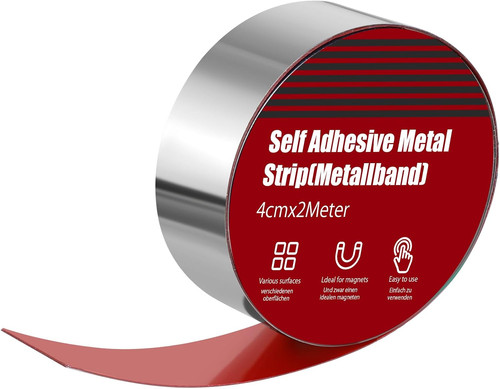 Self adhesive metal tape - self-adhesive, for