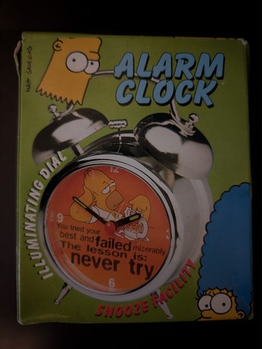 The simpsons alarm - , clock