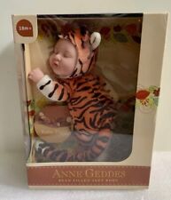 Anne Geddes Baby Tiger Bean Filled Soft Body 9" Doll New In Box