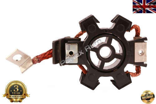 Starter motor brush holder - brush,