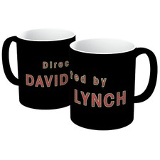 TWIN PEAKS DIRECTED BY DAVID LYNCH CULT TV SHOW CREDITS MUG IN VARIOUS COLOURS
