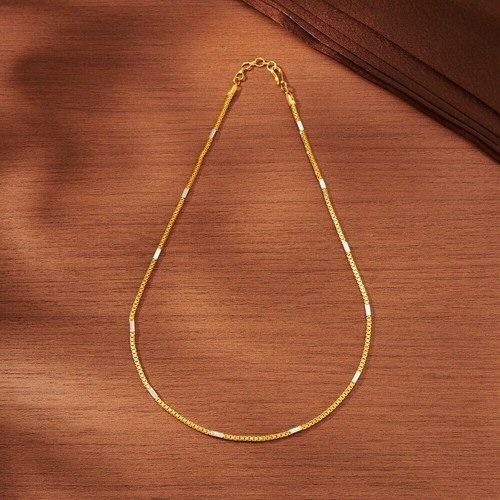 Inch necklace ct gold - in, 22