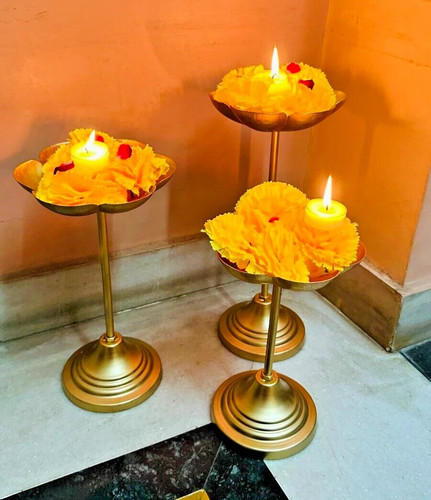 Metal candle holders diwali - metal,