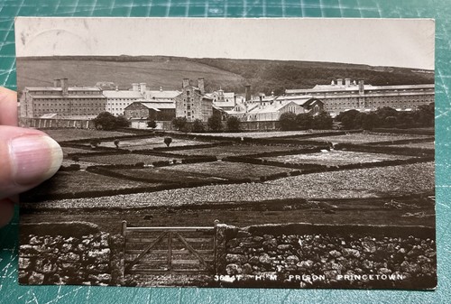 Rppc dartmoor prison - dartmoor,