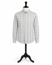 Thomas Pink Shirt Mens L Check