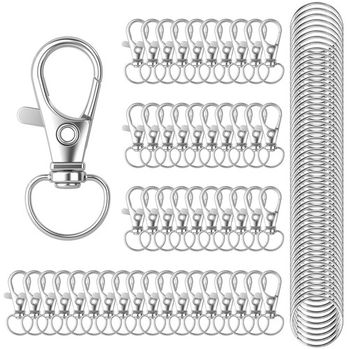 100pcs swivel lobster clasps - 100pcs,