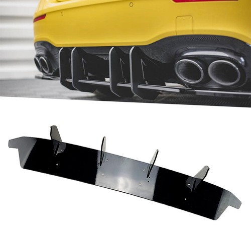 Rear bumper diffuser - rear, lip