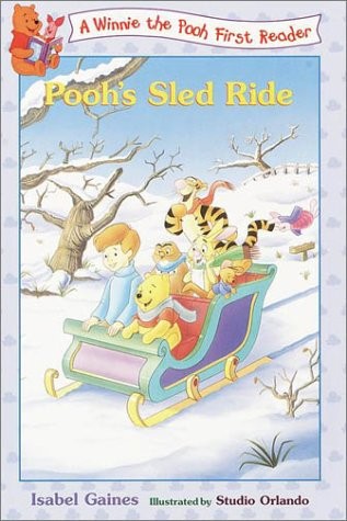 Pooh sled ride - sled, (disney