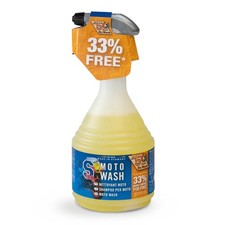 SDoc S100 Bike Cleaner Moto Gel Wash 1 Litre Bottle + FREE Polishing Cloth
