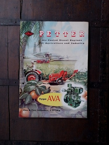Petter type ava air cooled - petter,