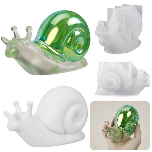 Snail resin mold large - large,