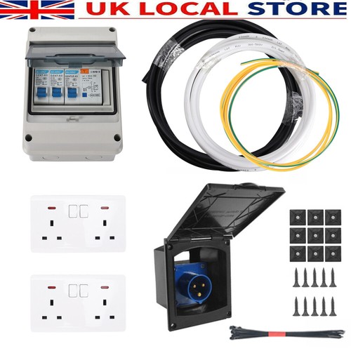 240v main electric - hook, up