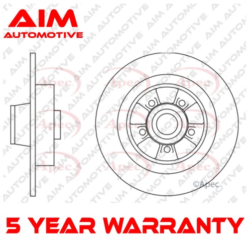 Brake disc rear - 1x,