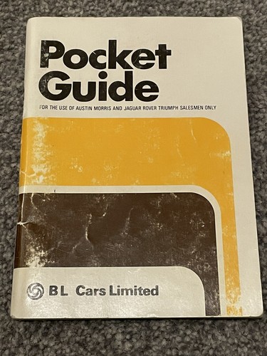 British leyland salesman s - bl, salesman's