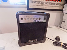 Eleca EG-10J Guitar Amplifier Amp Black Sold as SPARES/PARTS