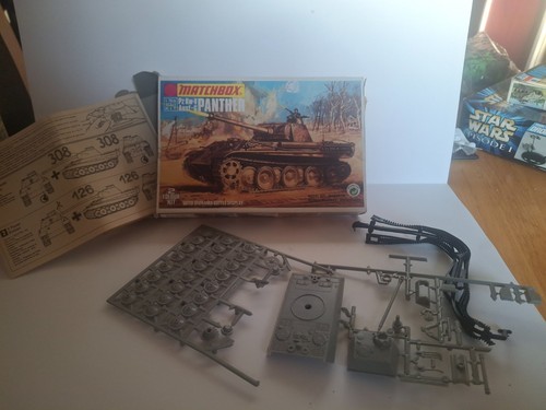 Matchbox ww2 german panther - german,