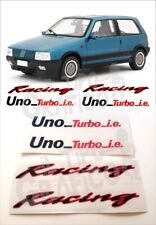 Fiat Uno Turbo IE racing logo