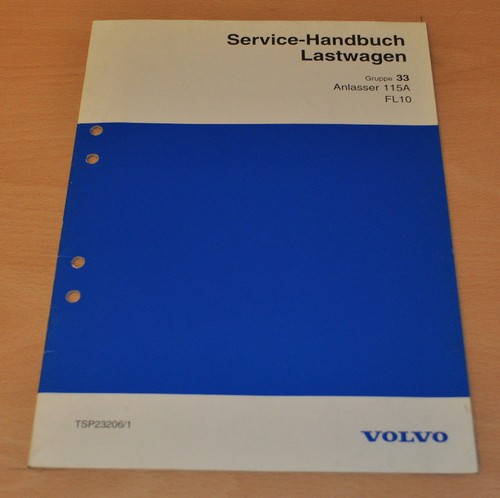 Volvo fl10 anlasser 115a - fl10,