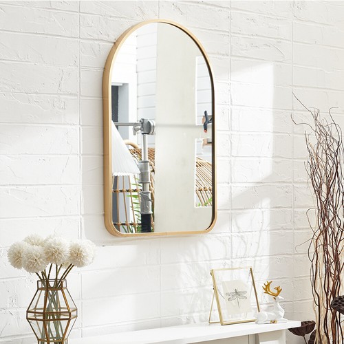 Gold metal frame - frame, arched