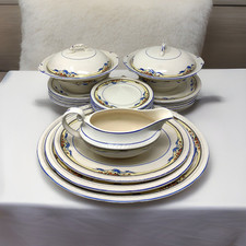 Vintage Swinnertons Majestic Vellum Set Of Plates[bH4-3]