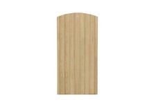 6ft Garden Gate Wooden Heavy Duty Dome Top Tongue & Groove Side Gate 0.9m x 1.8m