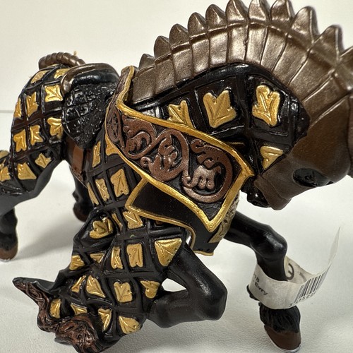 Papo battle horse medieval - battle,