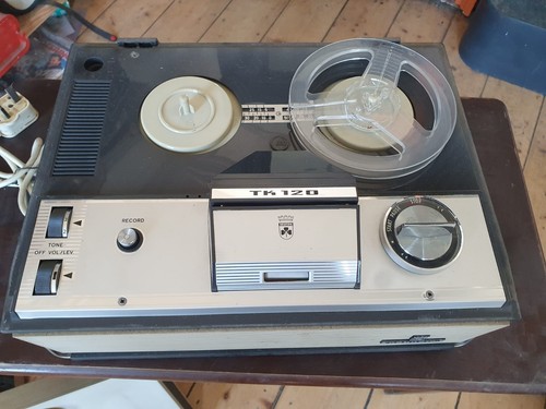 Iconic vintage grundig tk120 - vintage,