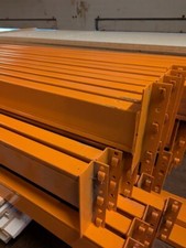 Heavy Duty Pallet Racking Shelving Warehouse Esmena Beams 2.7m Long 100mm Deep