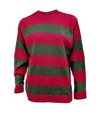 Red & Green Striped Knitted