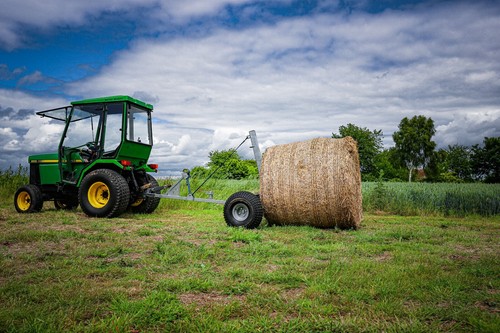 Atv bale trailer - atv,