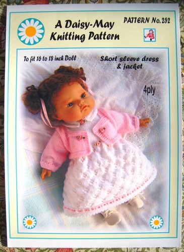 Dolls knitting pattern 252 - pattern, no