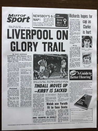 Poster newspaper page - page,, mirror