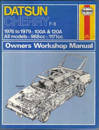 Datsun cherry 100a - f-ii, 120a