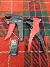 2 X Plasplugs & 1 Other Wire Strippers  Excellent Condition