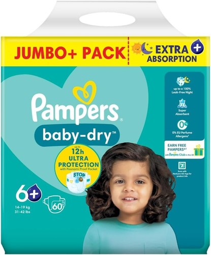 Pampers baby dry - dry, size