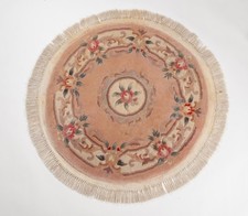 Chinese Rug Pale Pink Wool