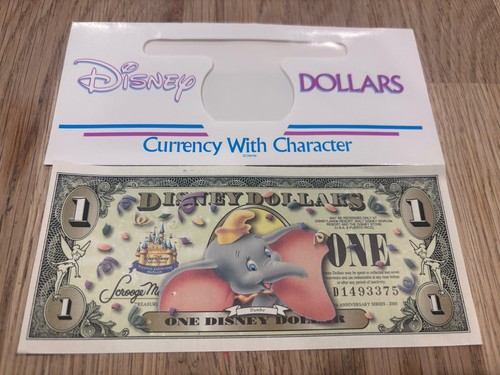 Dumbo disney dollar - disney, 50th