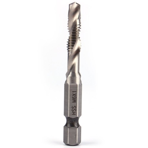 Combination drill and tap - and,