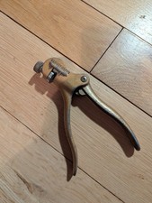 Saw Set / Setting Pliers - Vintage old Tool,made In Japan, gold 