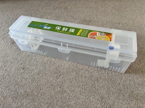 Cling food wrap cutter and - food,
