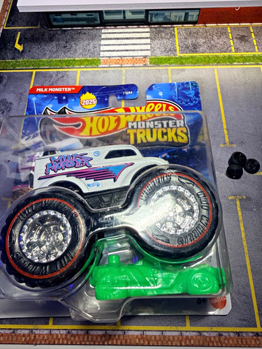 Hot wheels monster trucks milk - wheels,