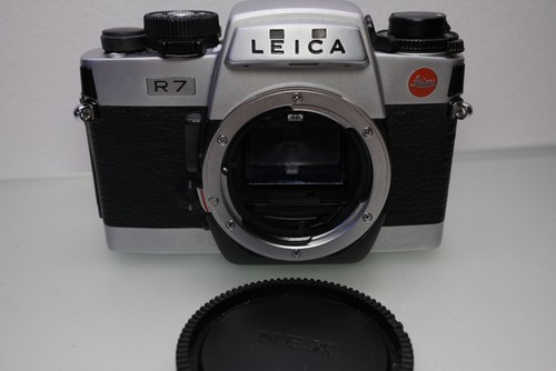 Leica camera silver fully - r7, camera,