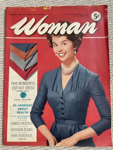 Woman vintage magazine 18 - vintage,