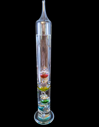 Galileo glass thermometer - glass,