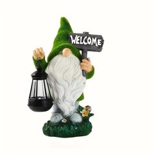 Large Solar Garden Gnome
