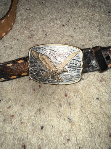 Travis engraved western eagle - engraved,
