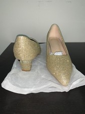 Women's Gold High Heel, Brand New
