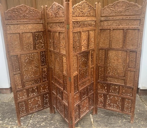 Vintage carved eastern - a,