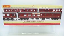 Hornby 00 R4177 The Caledonian Coach Pack 3 x BR Maroon Coaches. NEW.